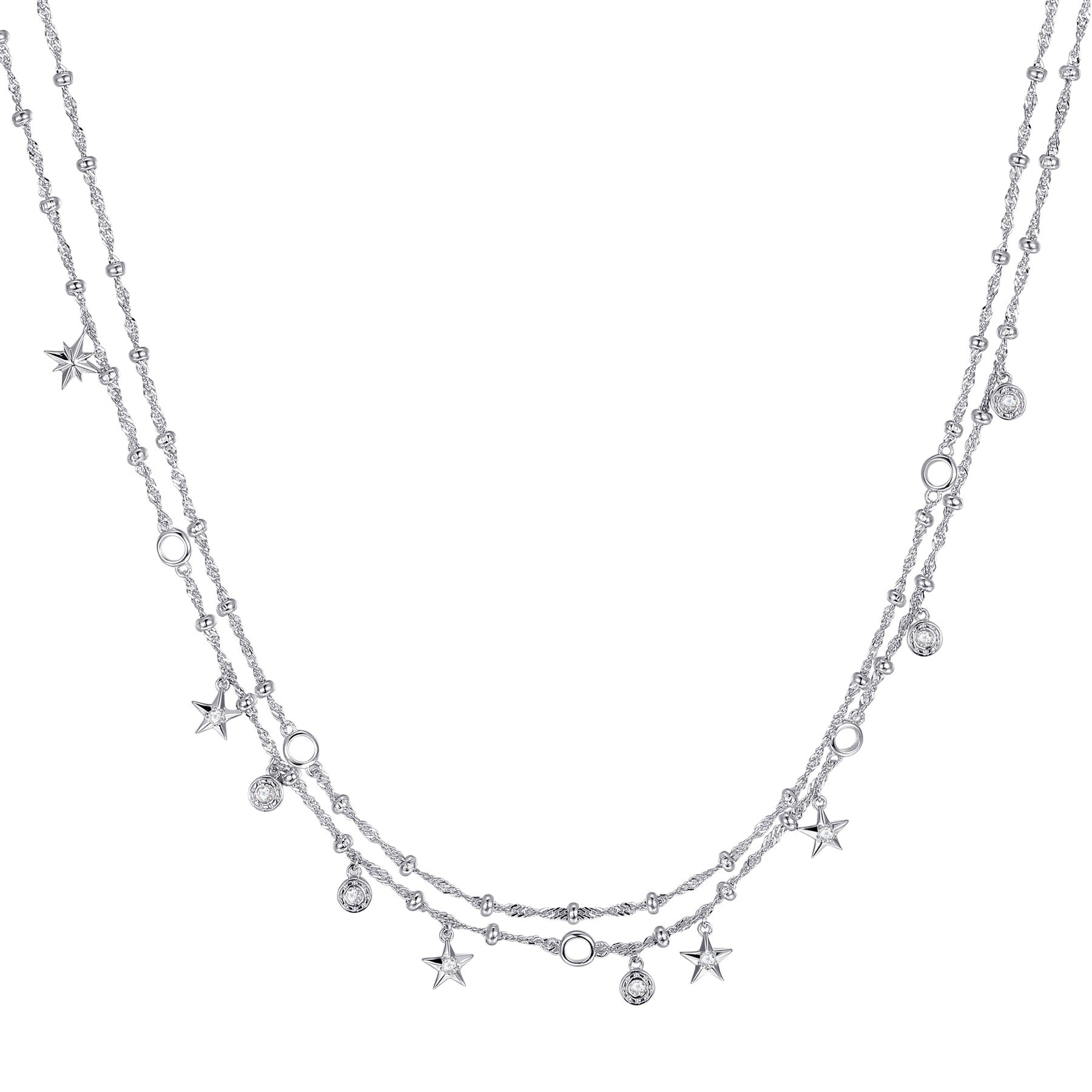 Collana da Donna Argento Rosato ROS RZC019