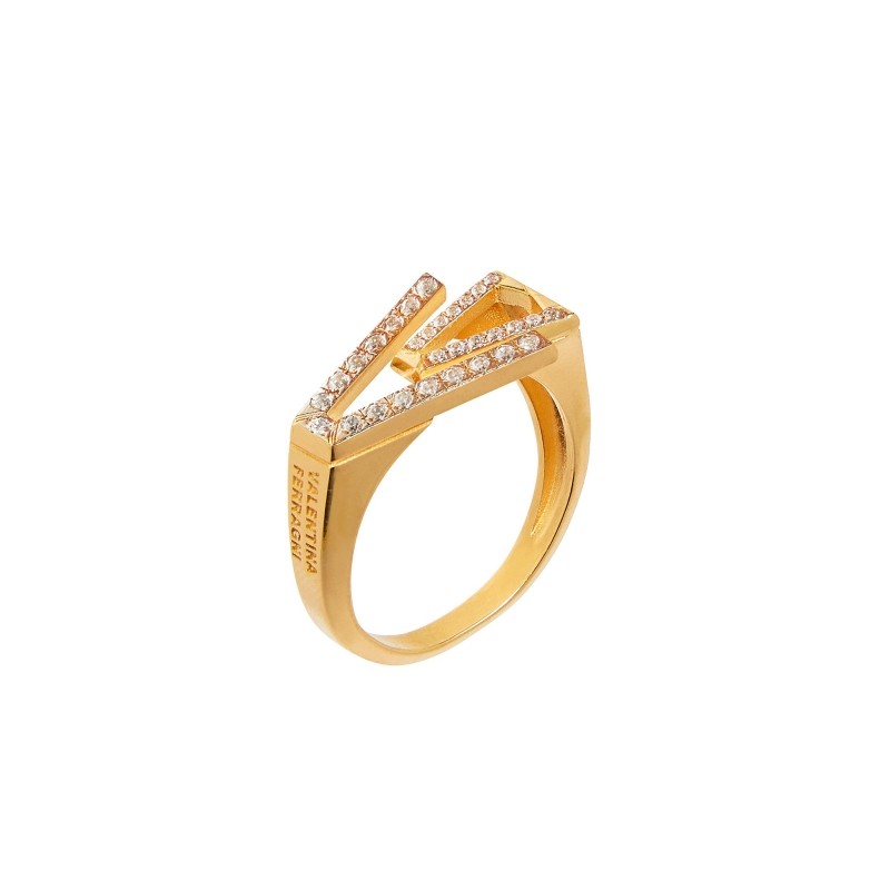 Anello da Donna Valentina Ferragni Argento VF DVF - RI - 04