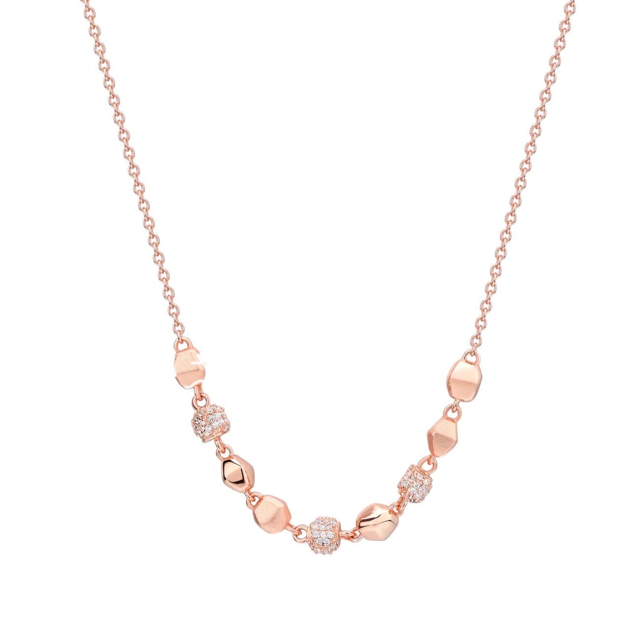 Collana da Donna Argento Rosato ROS RZIB06