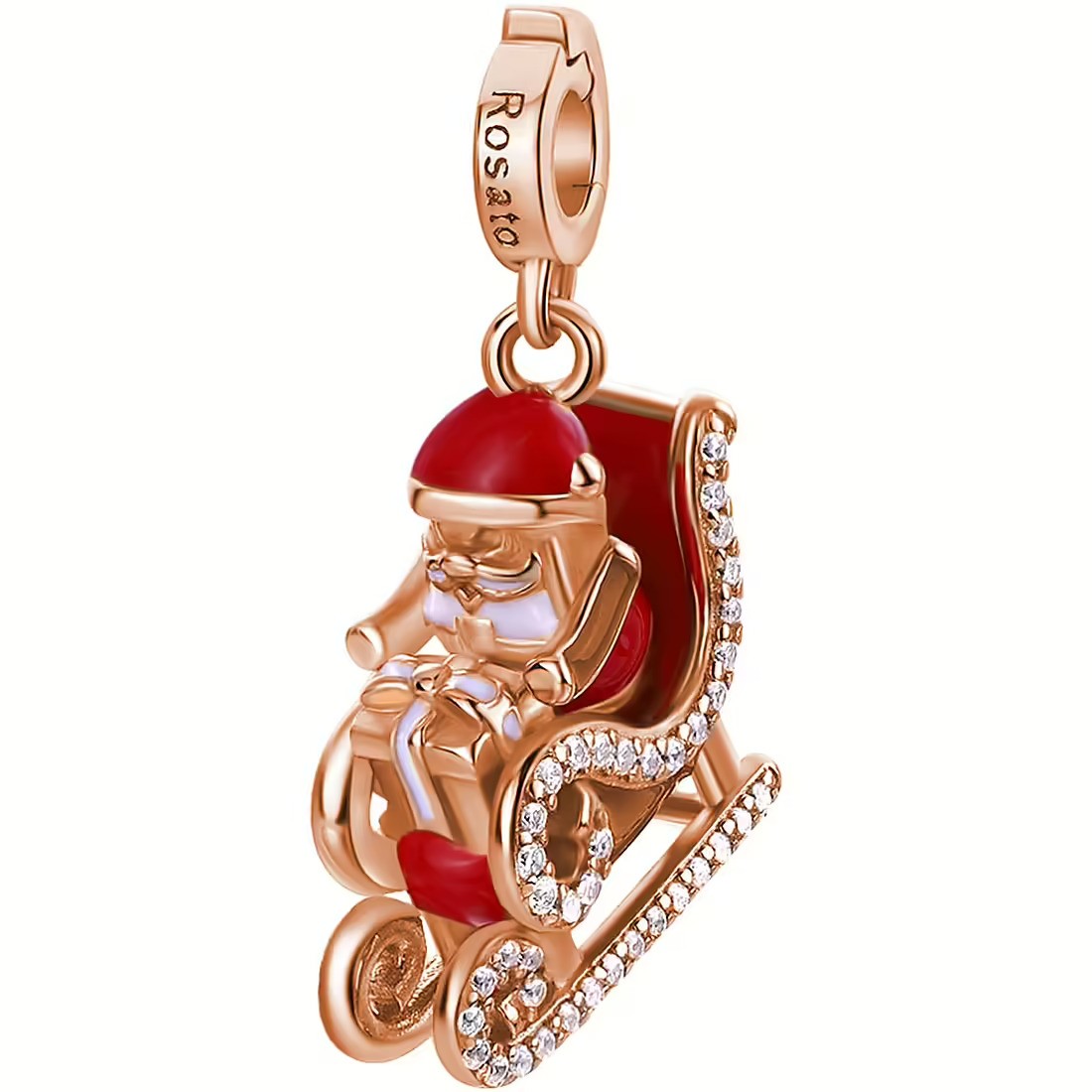 Charms da Donna Argento Rosato ROS RZLE070